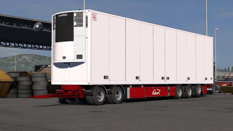 ETS2 - Ekeri Tandem Trailers Addon V2.2 (1.39.x)