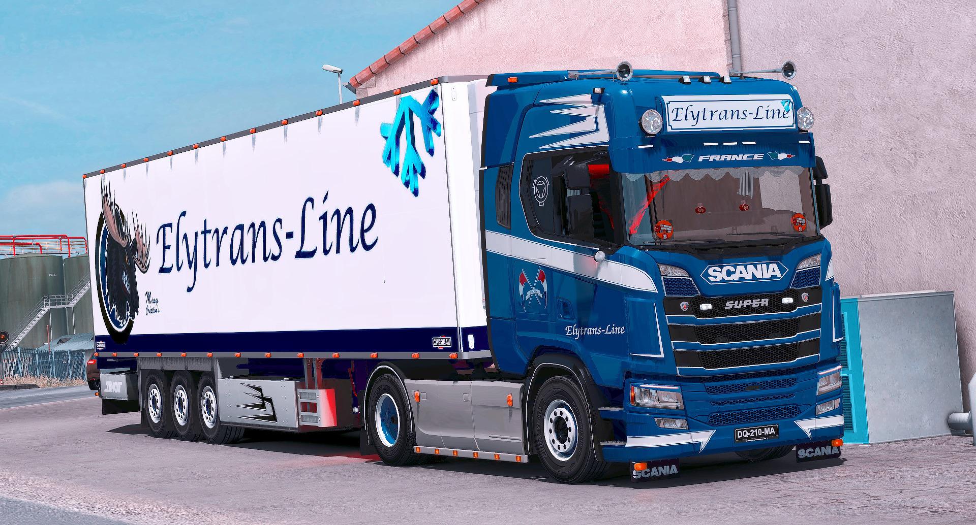 ETS Scania S Elytrans Skin V X Euro Truck Simulator Mods Club