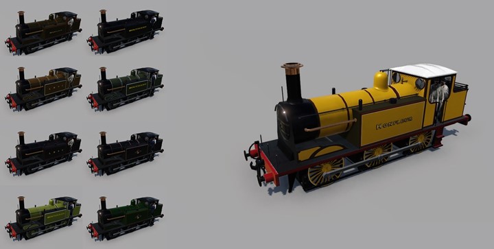 Transport Fever 2 - LB&SCR E1 Class 0-6-0T
