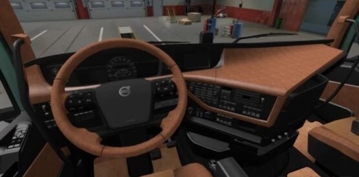 ETS2 - Volvo FH 2012 Light Bordeaux Interior (1.41.x)
