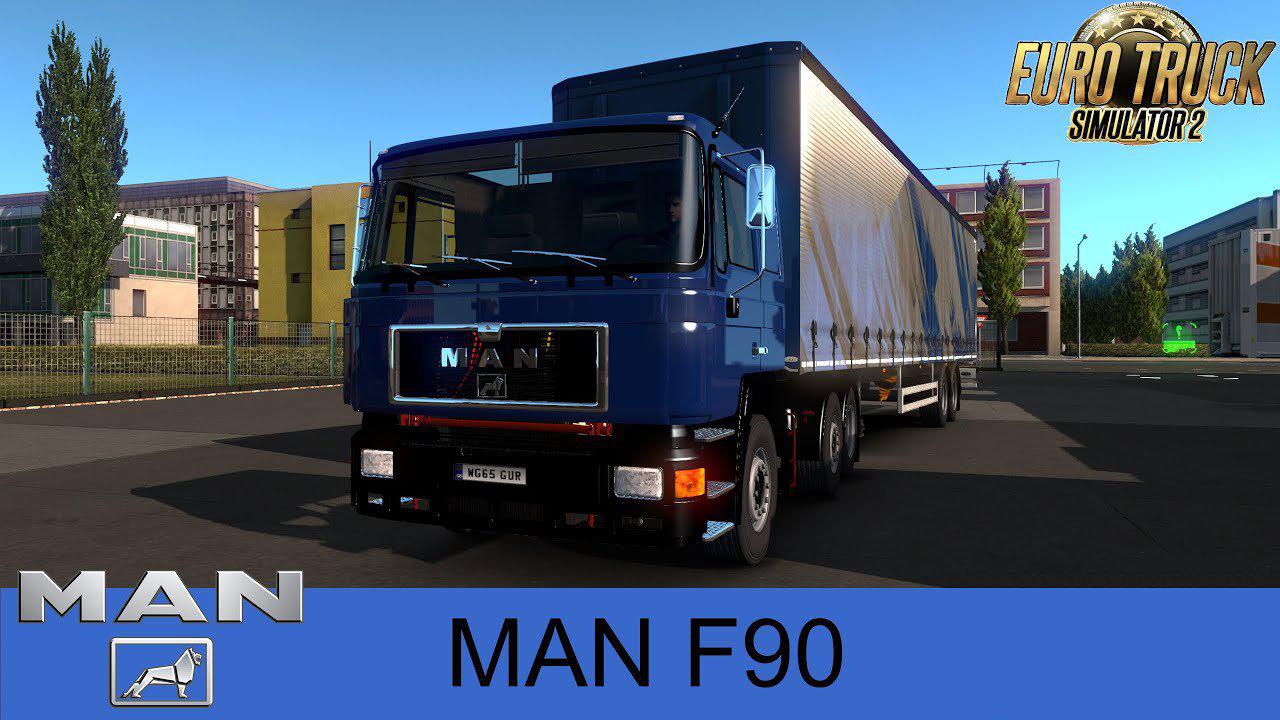ETS2 - Man F90 Rework Truck V1.5 (1.36.x)
