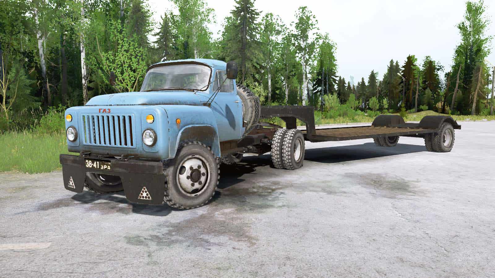 Spintires:Mudrunner - Gaz 53 Truck