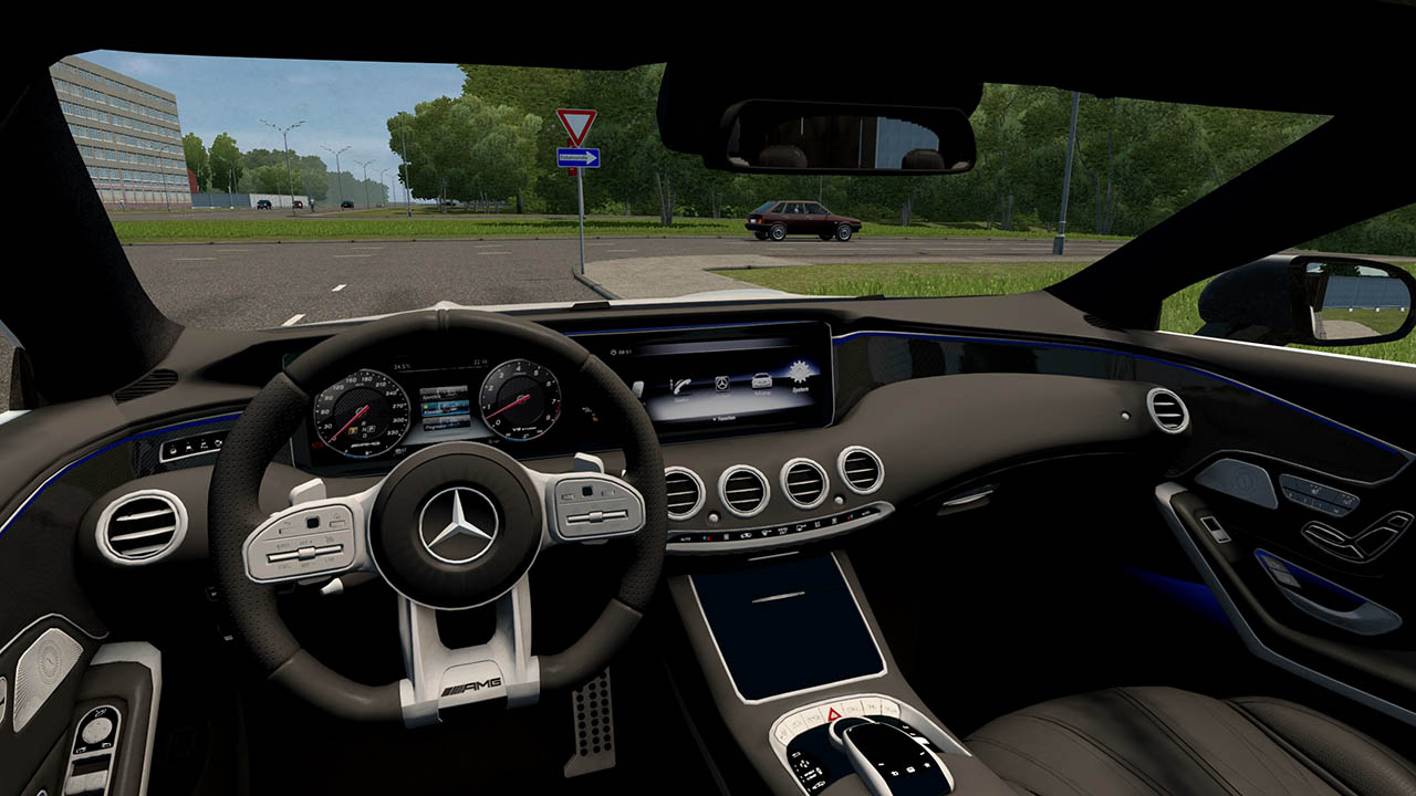 City Car Driving 1.5.9.2 - Mercedes AMG S63 Coupe Car Mod | City Car ...