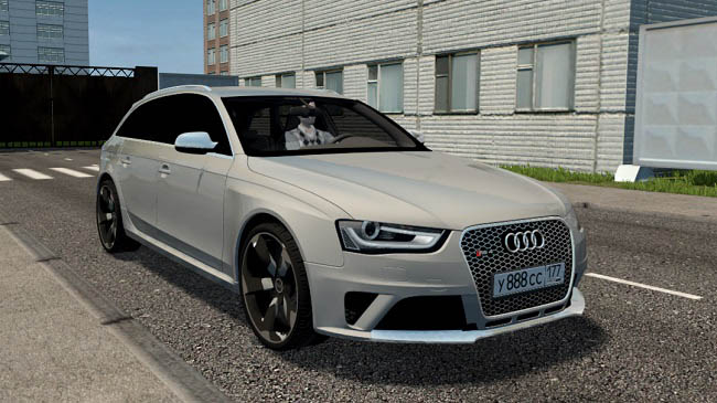 City Car Driving 1.5.9 - Audi RS4 Avant