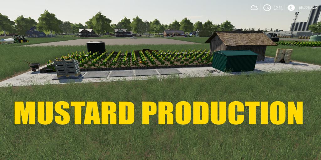 FS19 - Placeable Mustard Production V1.0