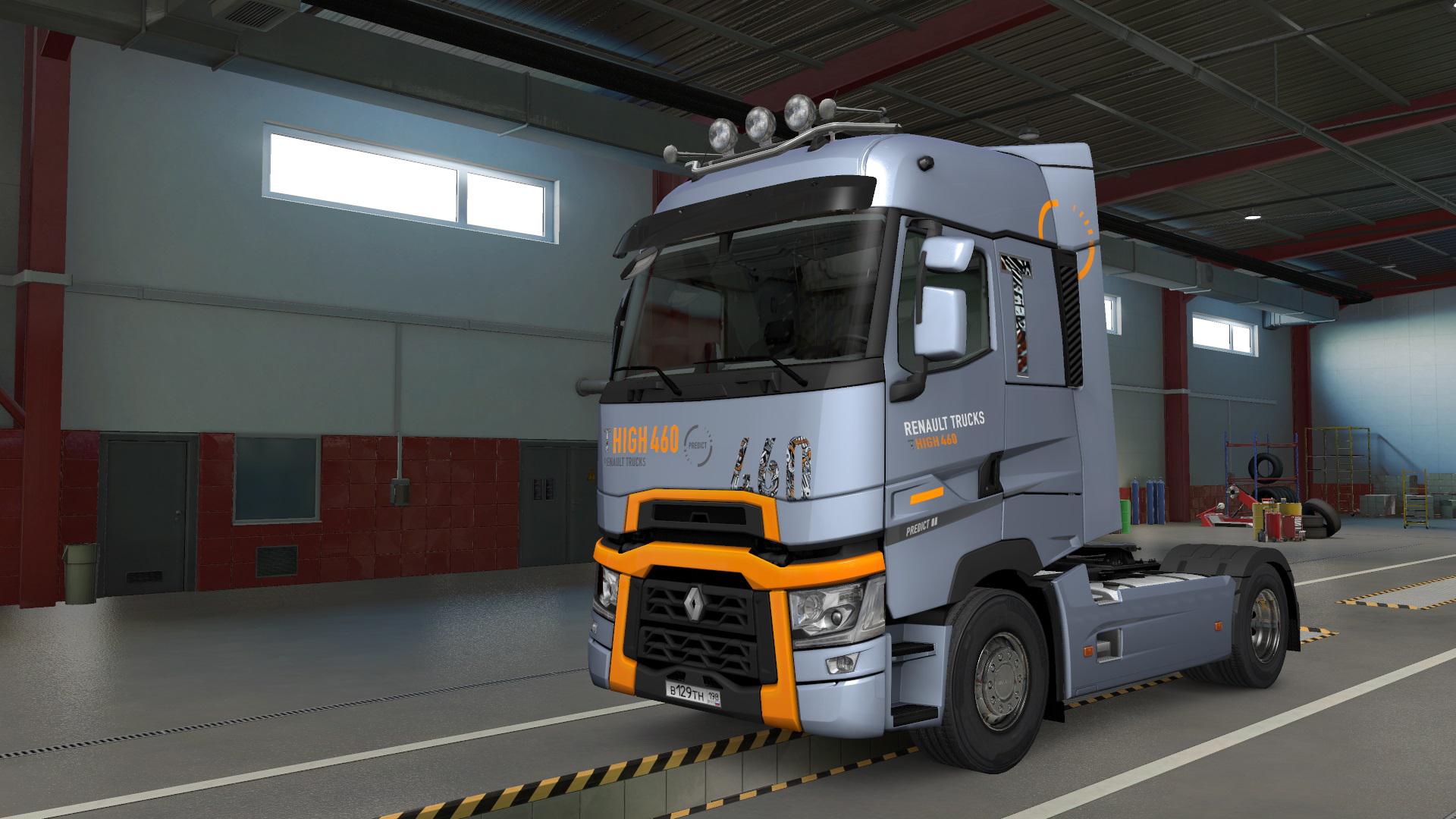 ETS2 - Renault T Predict Skin V1.0 (1.36.x)