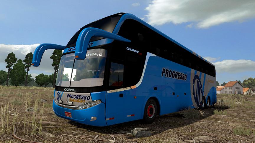 ETS2 - Comil Campione HD MB 6x2 Bus Mod (1.38.x)