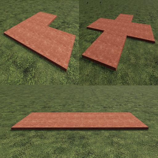 FS19 - Red Placeable Slabs v1.0