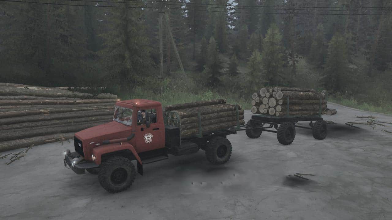 Spintires:Mudrunner - Gaz-3308 Truck V07.05.19