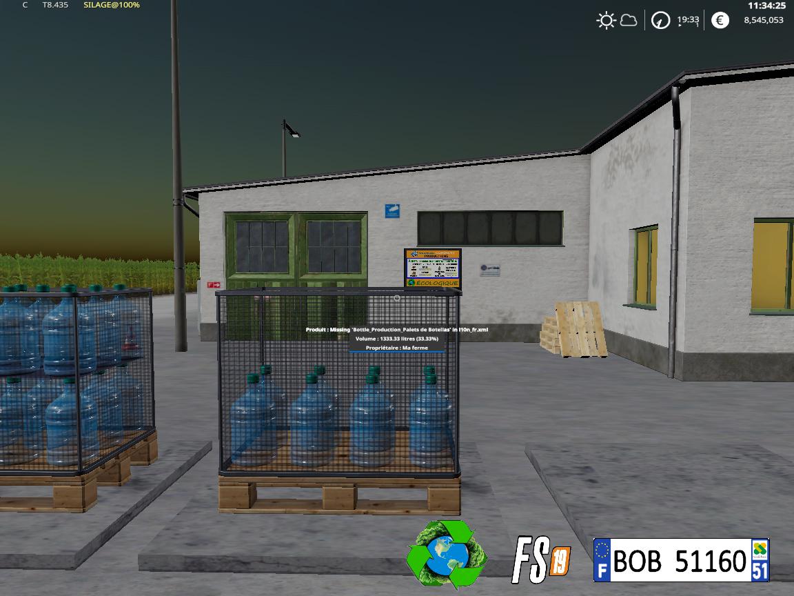 FS19 - Bottle Production V2.0