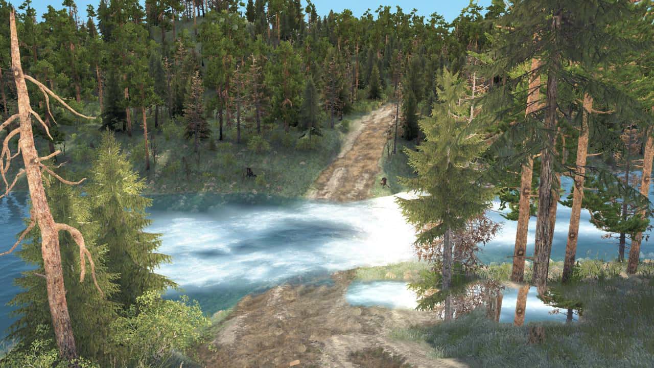 SpinTires:Mudrunner - Pass Map v10.08.19