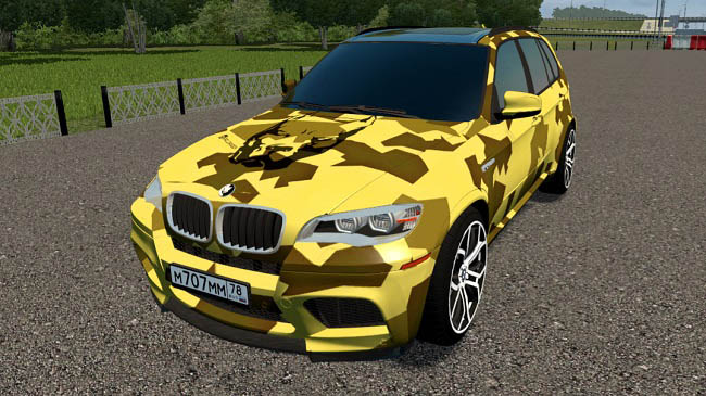 City Car Driving 1.5.9 - BMW X5M Gold Edition Davidich