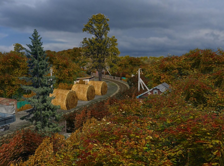 Omsi 2 – Russian Hinterland Big Village Map V1.6