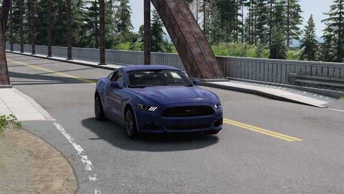 BeamNG – Ford Mustang S550 Pewpiw Car Mod