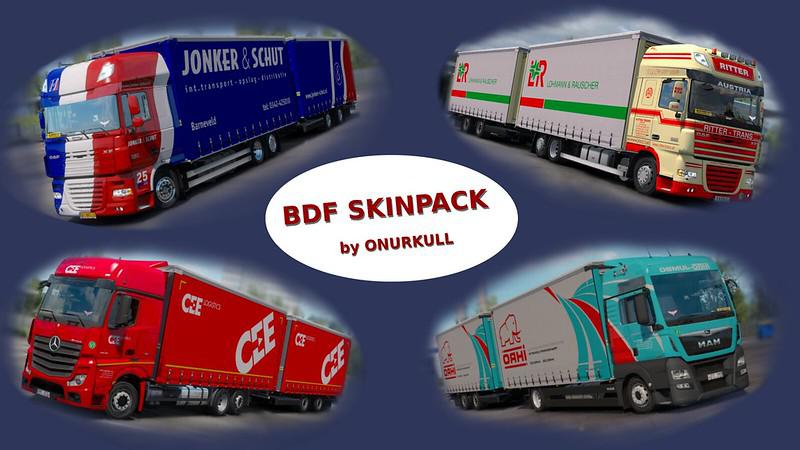 ETS2 - Bdf Skinpack V1.0 (1.35.X)