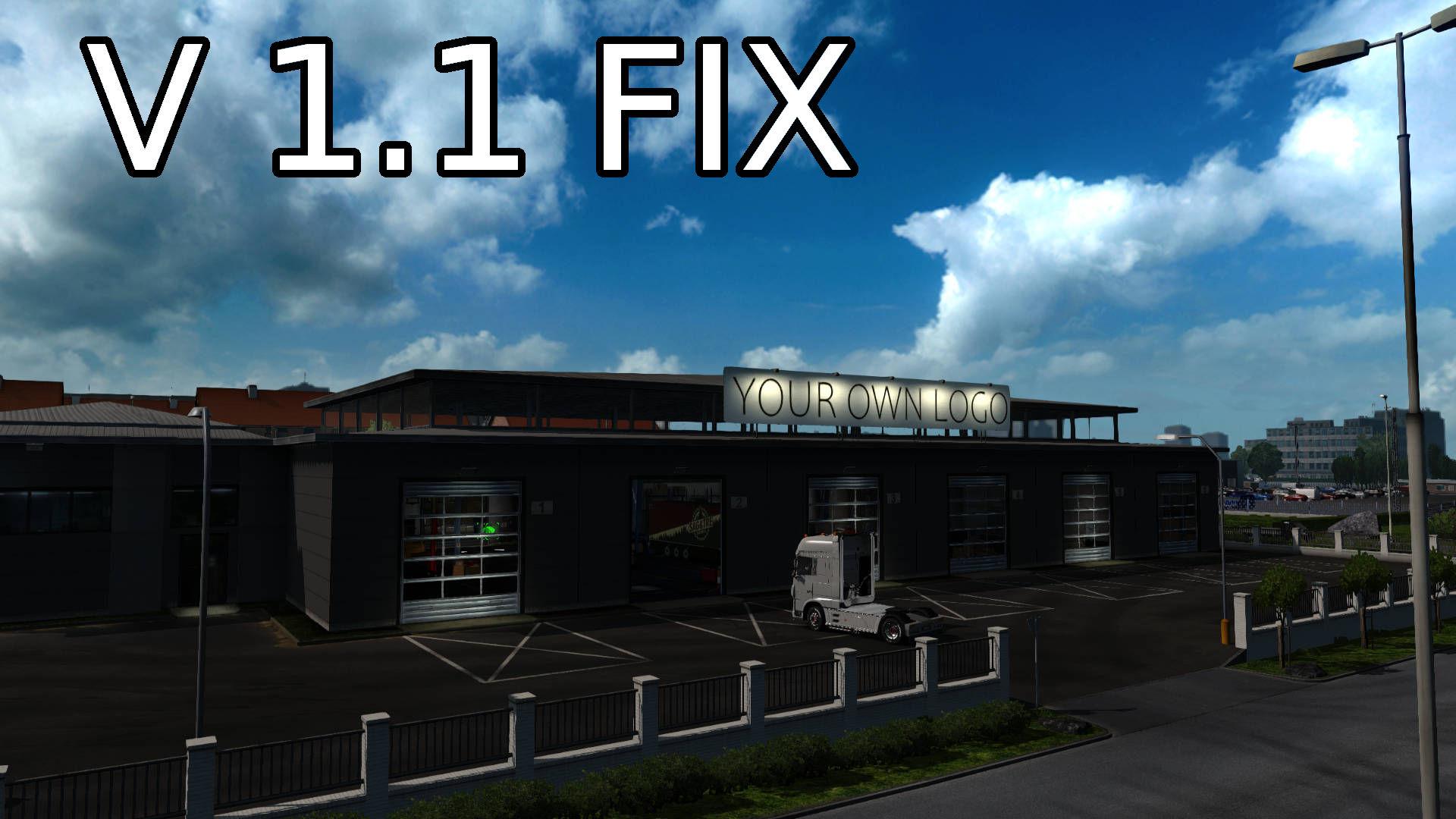 ETS2 - Your Own Garage V1.1 Fix (1.36.x)