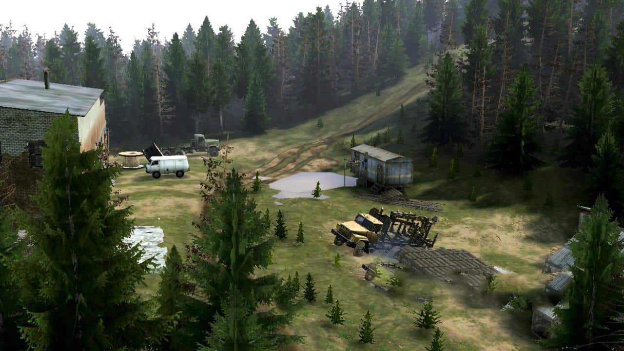 Spintires:Mudrunner - On The Seven Hills Map V1