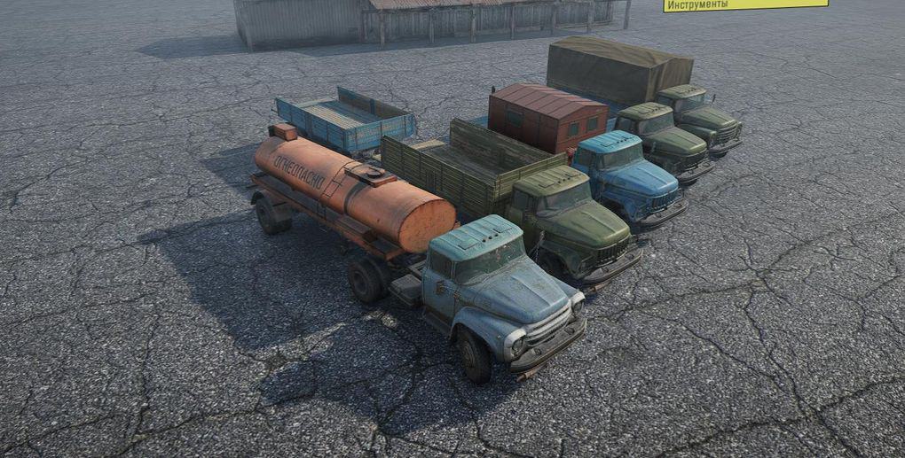 SnowRunner - Zil 130 Pack (4x2, 4x4) V1.0