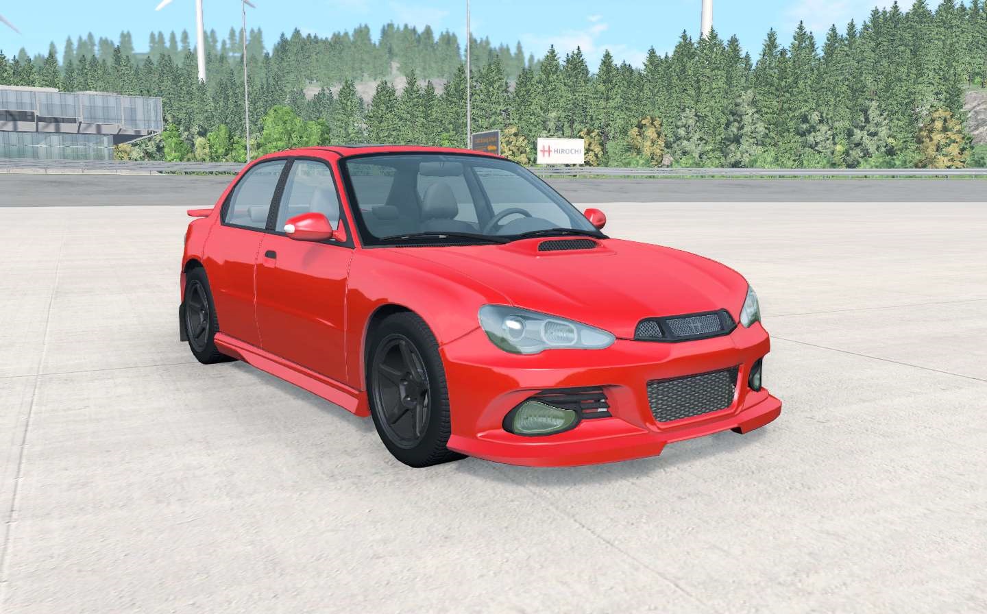 BeamNG - Hirochi Sunburst Sport RS V4.0.5
