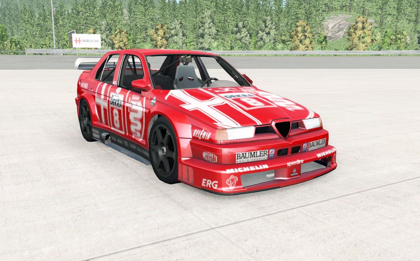 BeamNG - Alfa Romeo 155 V6 TI DTM Car Mod