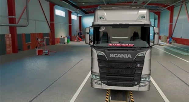 ETS2 - Scania S/R Intercooler Windcreen Decals V1.0