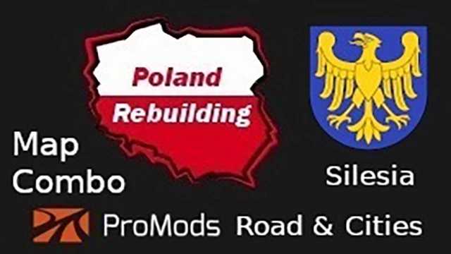 ETS2 - ProMods Road & Cities Silesia Merge (Stripped Version) V1.6.2