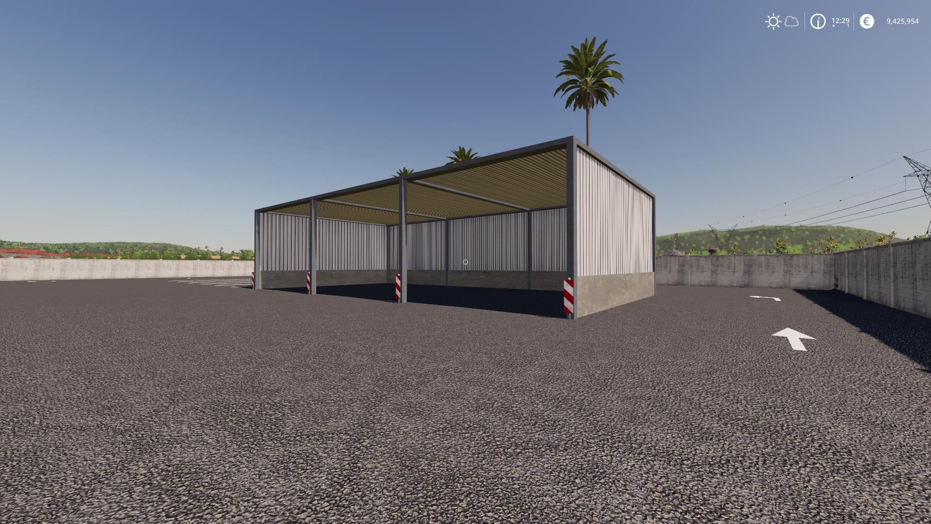 FS19 - Placeable Construction Site Medium Size V1.0