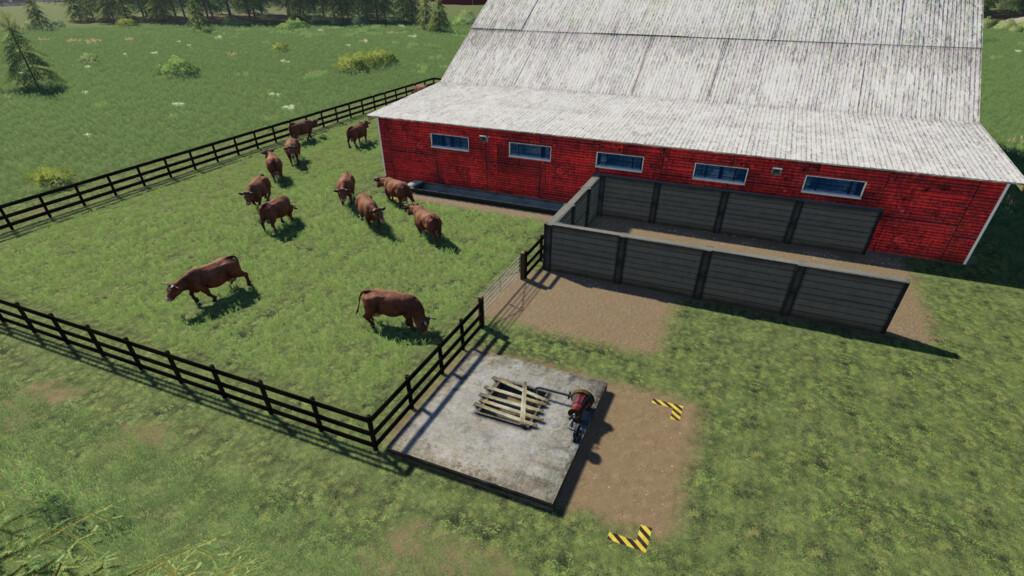 Fs19 Lone Oak Cow Husbandry V11 Farming Simulator 19 Modsclub 1537