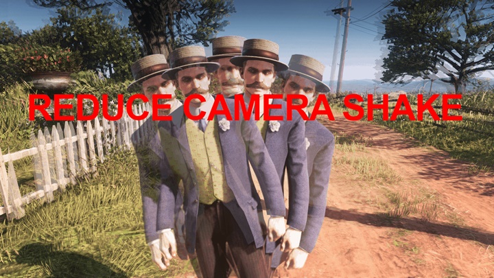 RDR2 - Reduce Camera Shake