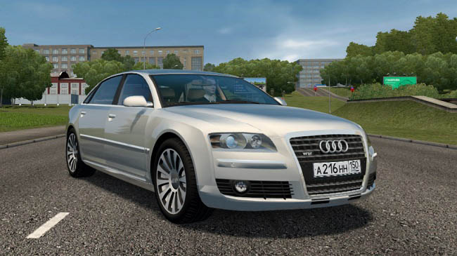 City Car Driving 1.5.9 - Audi A8 D3 6.0 Long Quattro
