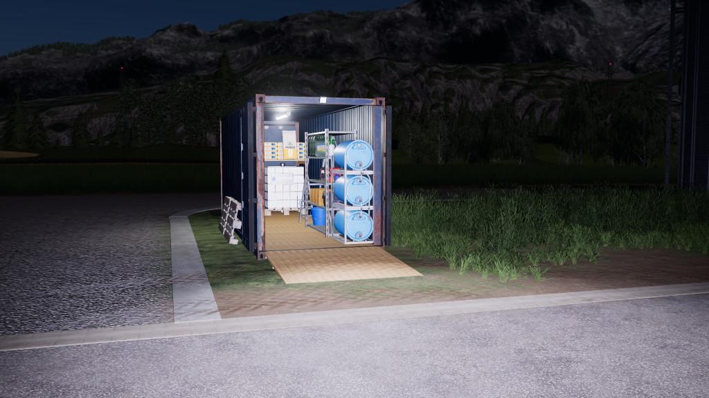 Fs Placeable Filling Stations Container V Farming Simulator Mods Club