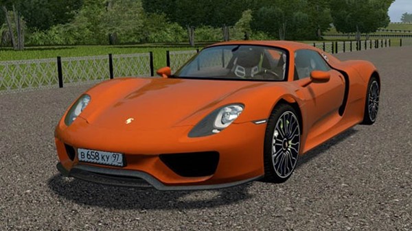 City Car Driving 1.5.9 - Porsche 918 Spyder 2014