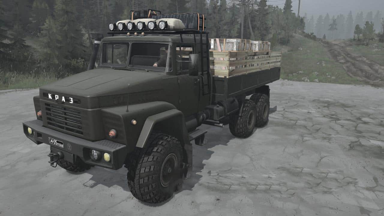 Spintires:Mudrunner - KrAZ-260 Truck V24.03.21
