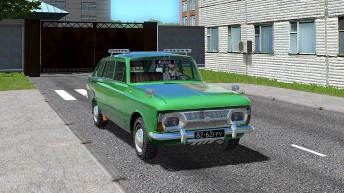 City Car Driving 1.5.9 – IZH 2125 Combi Remake