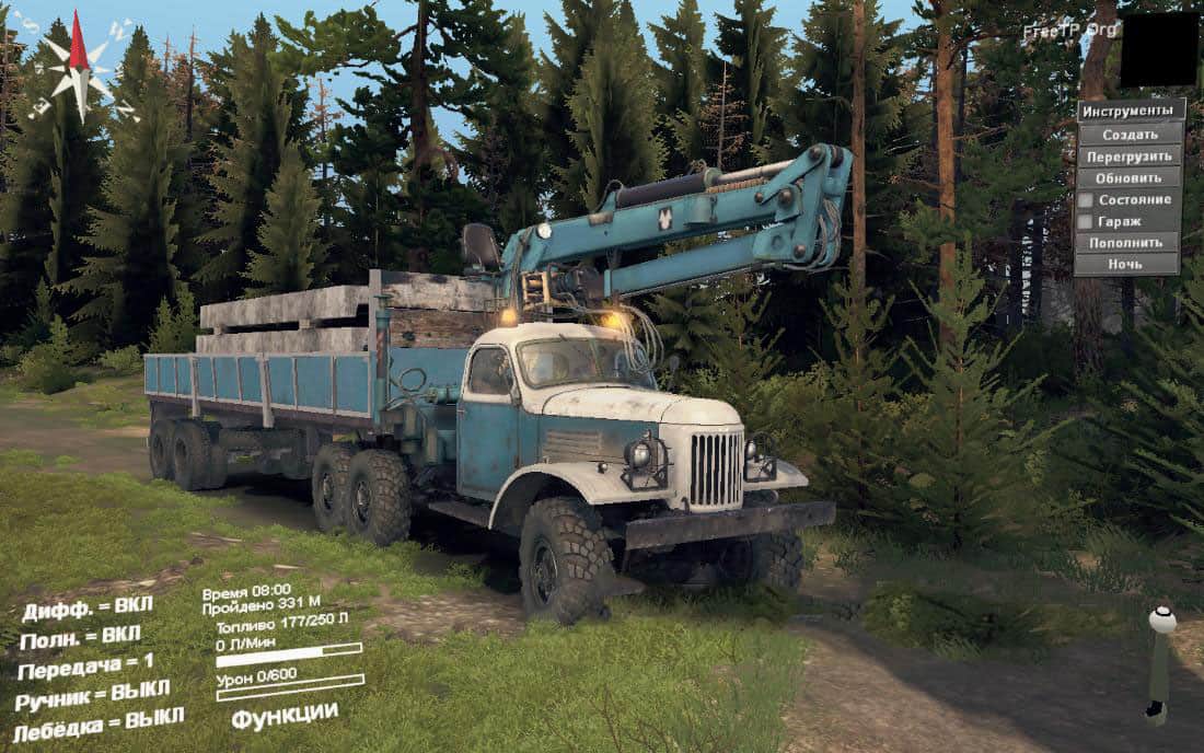 Spintires - Zil 157 Chernobyl Guards V1.4