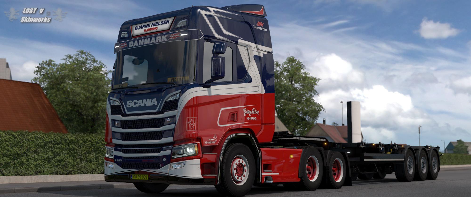 ETS2 - Bjarne Nielsen Skin Pack V1.1.2 (1.39.x)