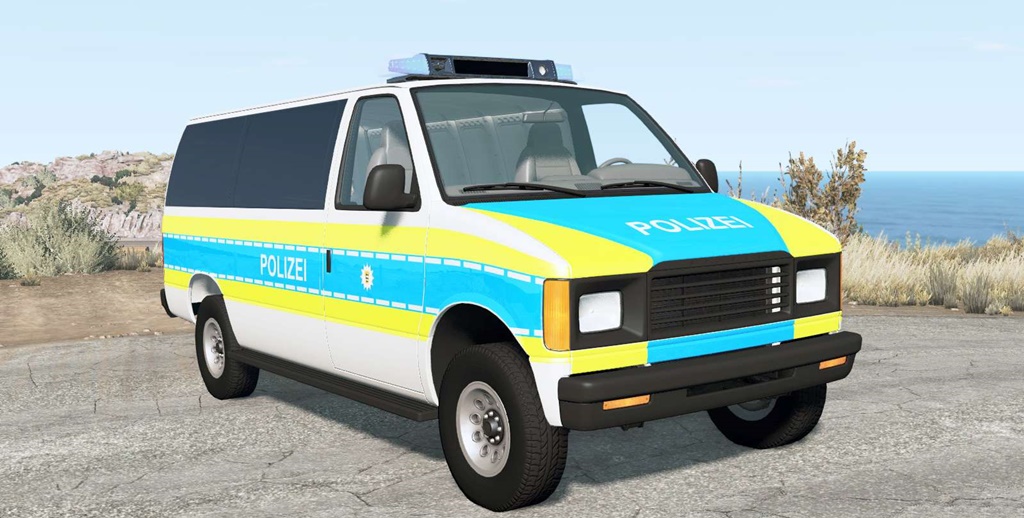 BeamNG - Gavril H-Series German Emergency V1.3.1 | BeamNG Drive | Mods.club