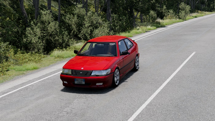 BeamNG – Saab 9-3 Aero Coupe 1999 Car Mod