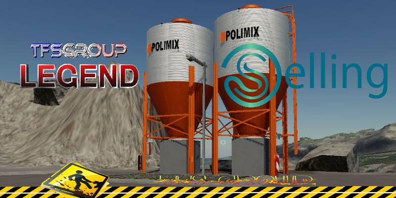 FS19 - Selling Station TP Polimix V1.5