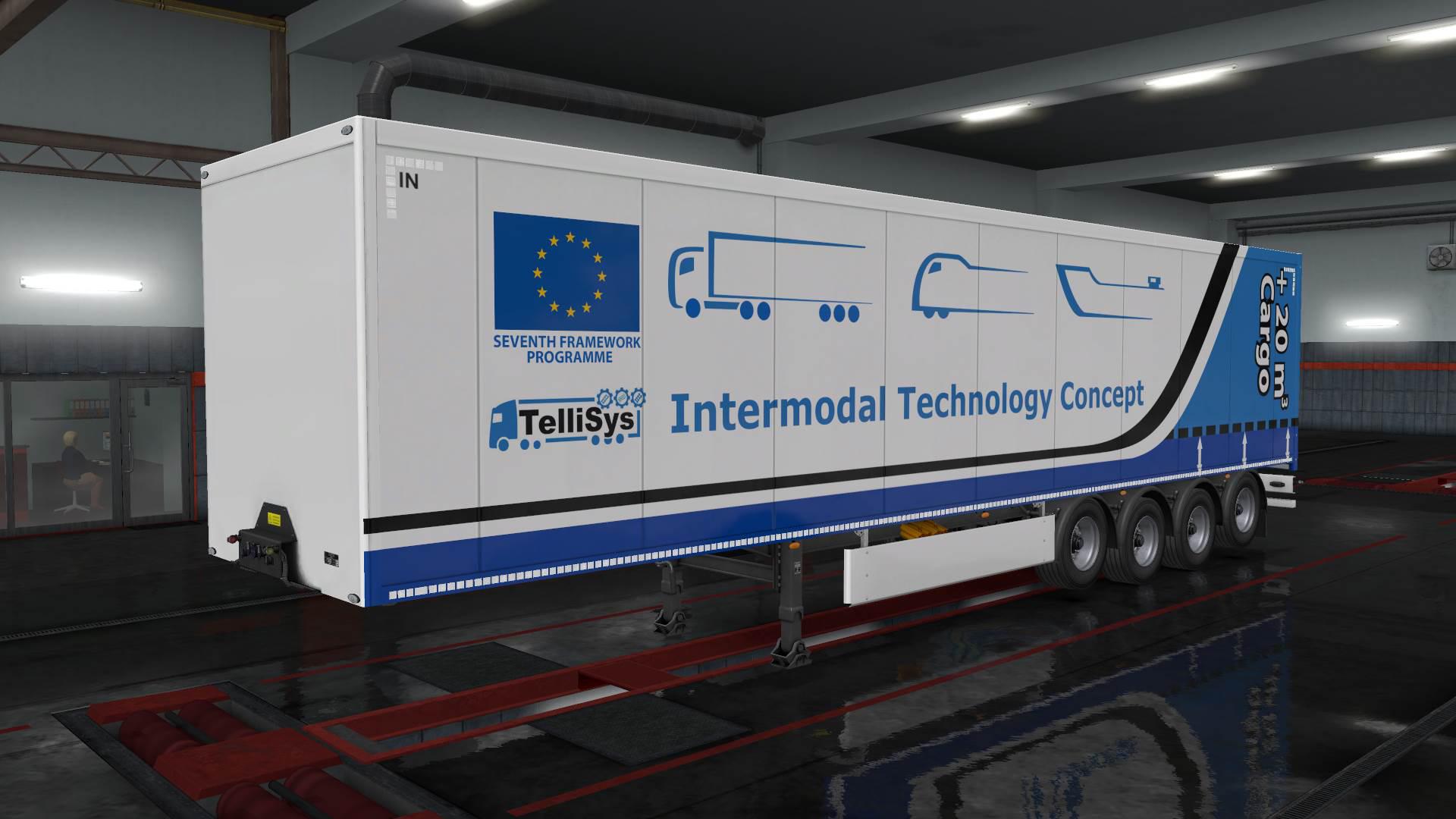 ETS2 - Intermodal Technology Concept Trailer v1.0 (1.35.X)