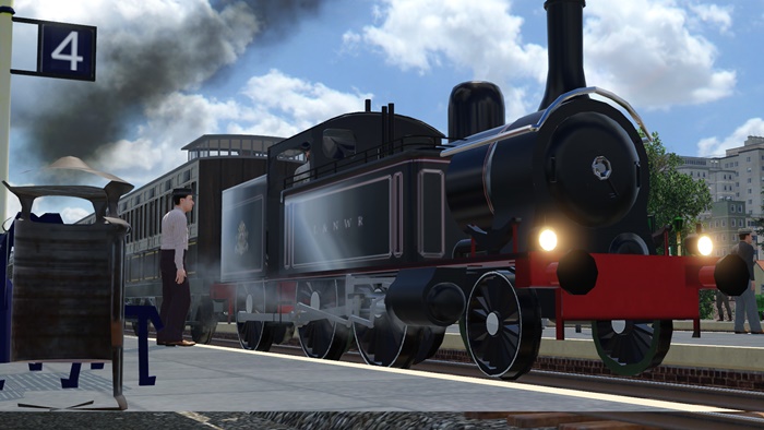 Transport Fever 2 - LNWR 2-2-4-0T 777