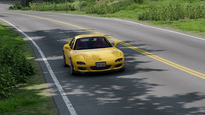BeamNG – Mazda RX7 (Rotary Sounds)