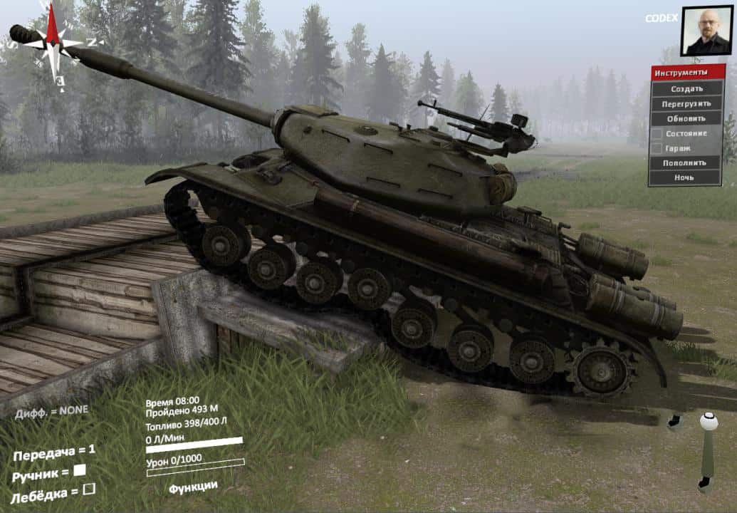 Spintires - IS-4M V0.0.1
