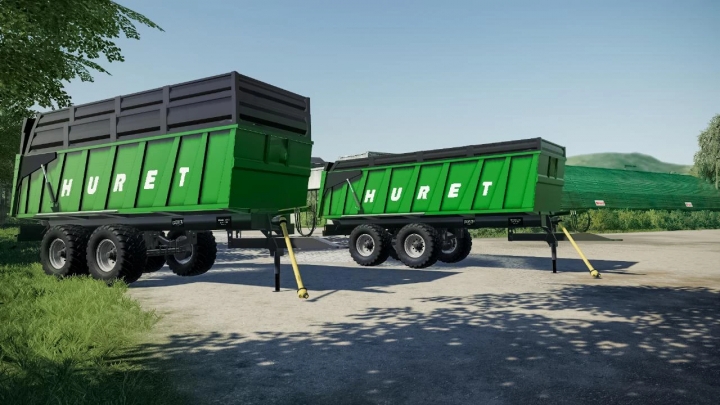 FS19 - Huret HBD Old Trailer V1.0