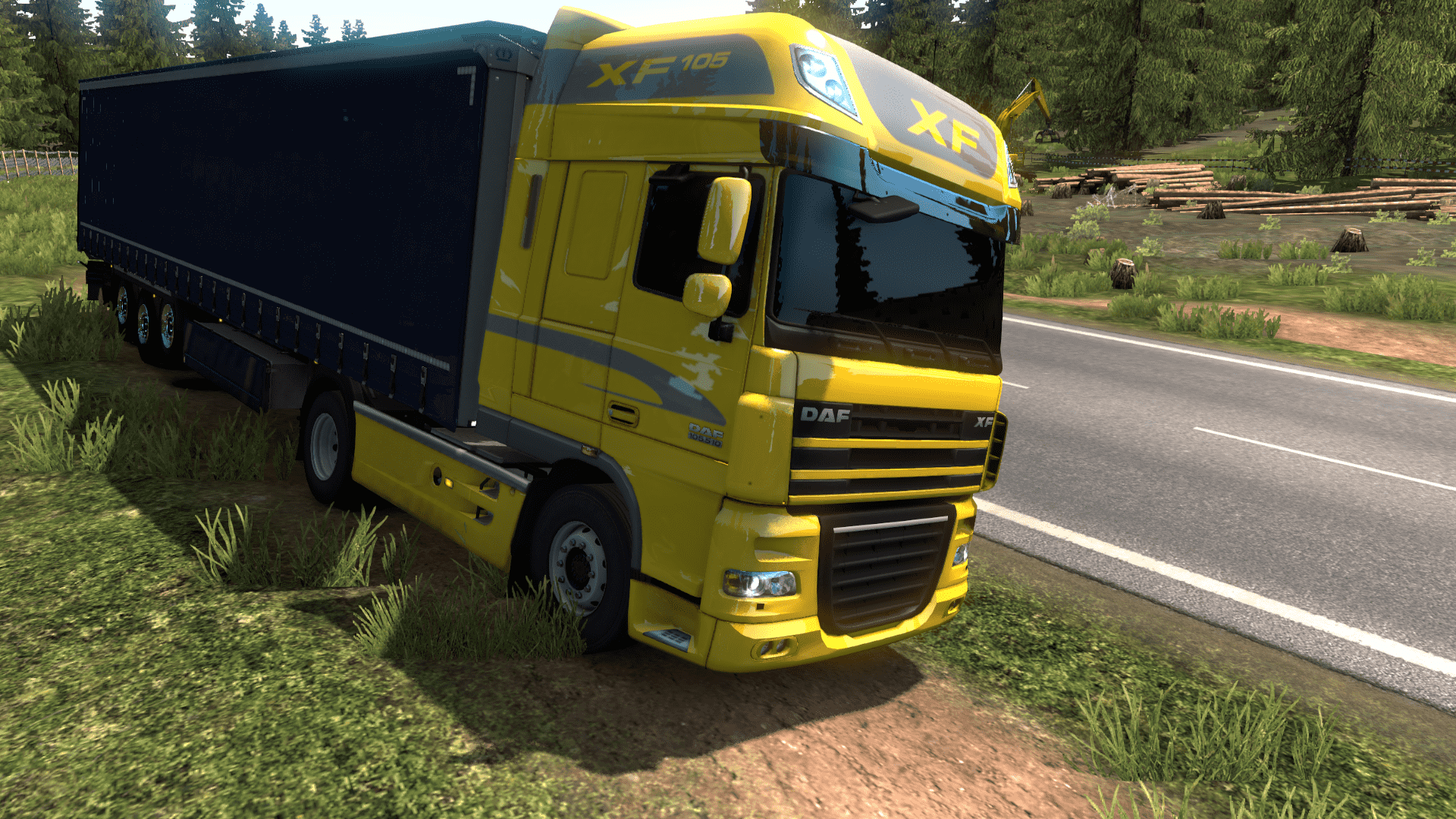 ETS2 - All Truck Black Glass (1.38.x)