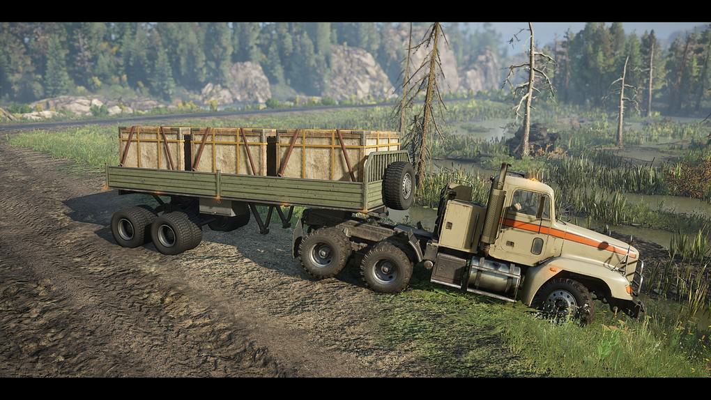 SnowRunner - Pog Trailers – Workhorse V1.0 | SnowRunner | Mods.club