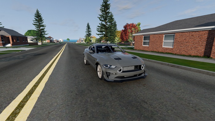 BeamNG – Ford Mustang RTR Custom Car Mod