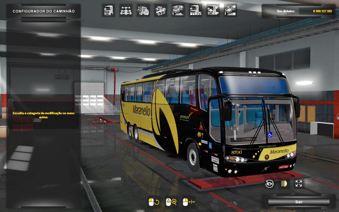 ETS2 - Marcopolo Paradiso G6 1200 VLV-SC V3.0 (1.36.x)