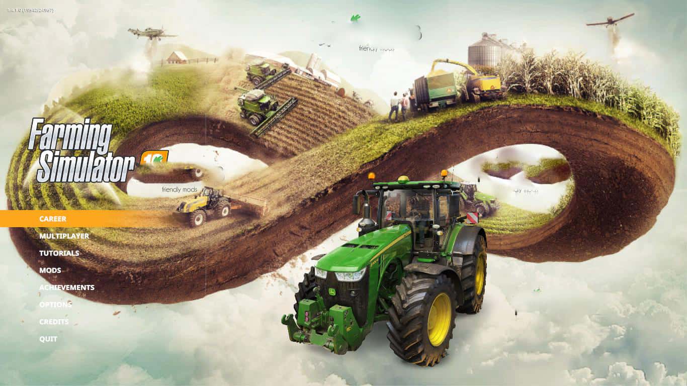 FS19 - Modern Farming Menu Background V1.0