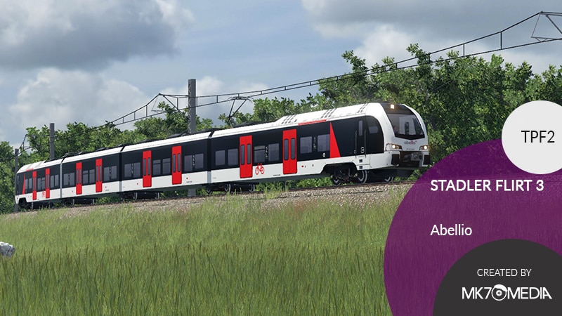 Transport Fever 2 - Stadler Flirt 3: Abellio